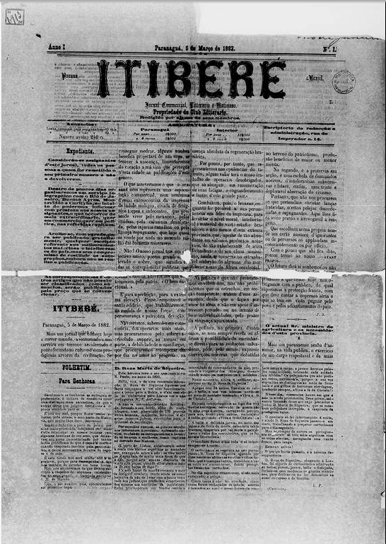 Itibere: jornal commercial, litterario e noticioso